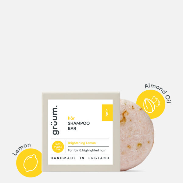 hår Lemon & Almond Shampoo Bar Hair care supplies grüum