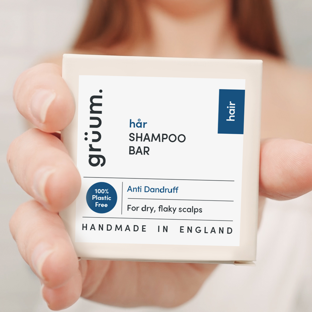 hår AntiDandruff Shampoo Bar Hair care supplies grüum