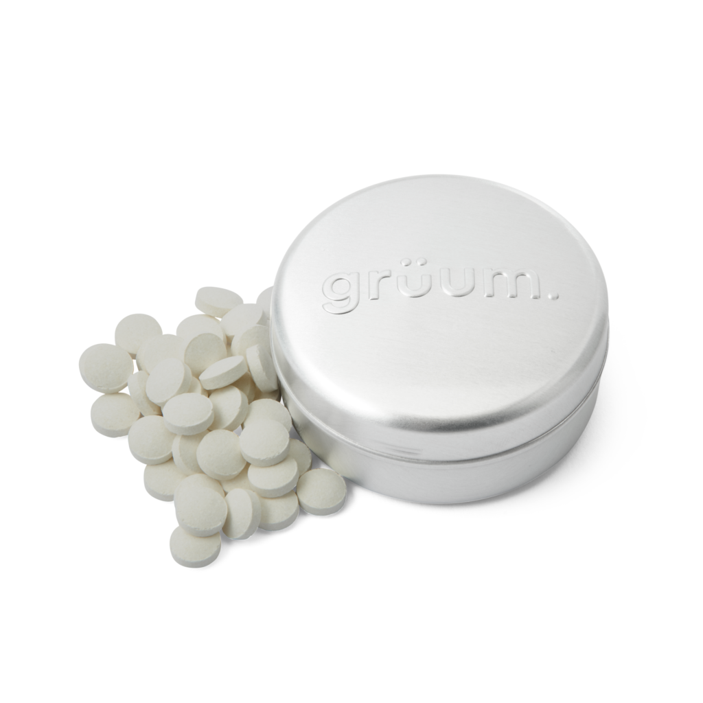 glo Toothpaste Tablets Charcoal 120 pack grüum